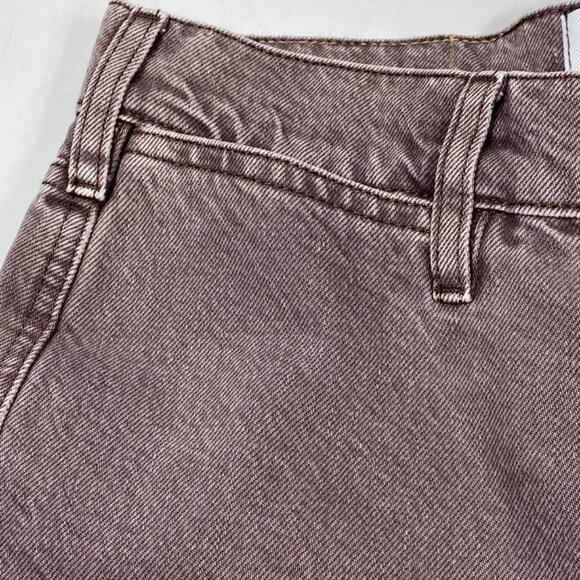 Dala Women’s Jeans Sparrow Brown Size 27 Starch High Rise Loose Leg Cotton - Picture 8 of 9